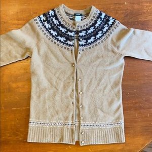 J Crew wool cardigan